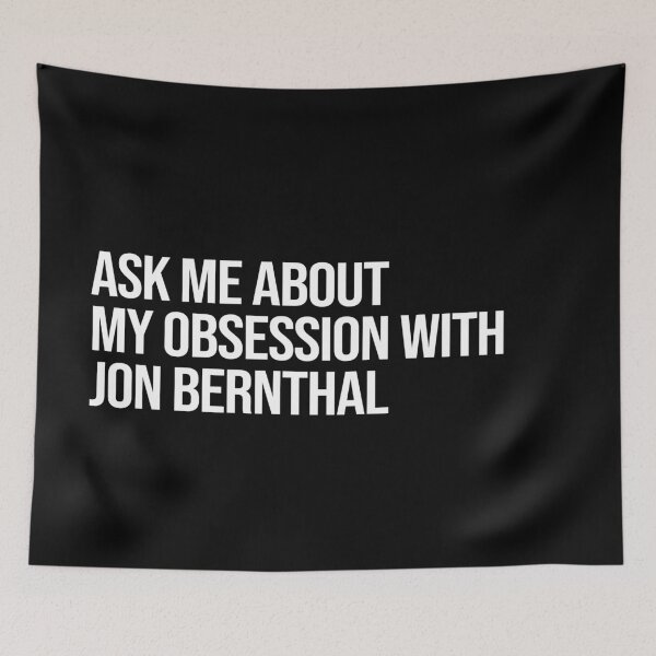 Artikelvorschau, Ask me About my Obsession with Jon Bernthal entworfen und verkauft von deluluhaze.