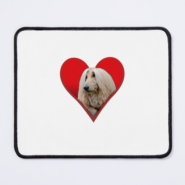 Item preview, Afghan Hound Love Heart  designed and sold by GeeThang.