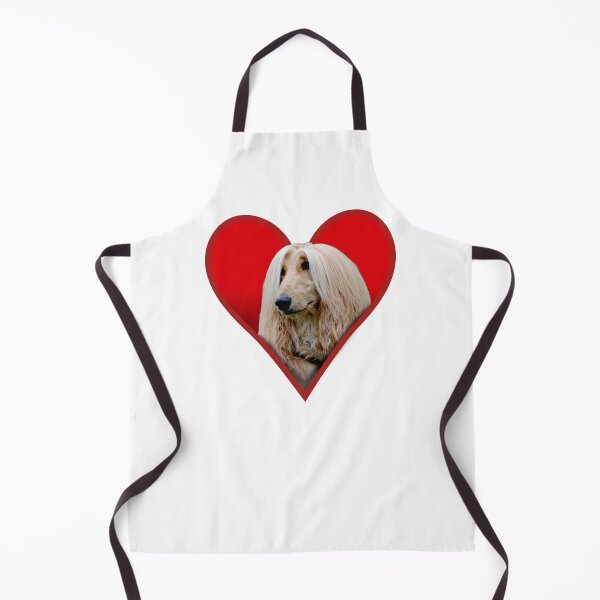 Item preview, Afghan Hound Love Heart designed and sold by GeeThang.
