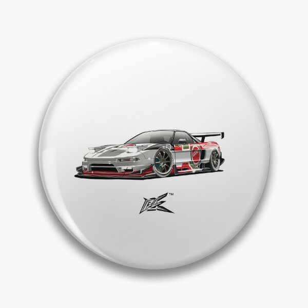 Item preview, nsx with lucky livery white  designed and sold by NaquashM.
