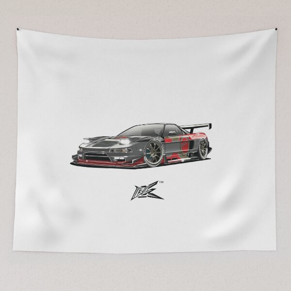 Item preview, nsx with lucky livery gray  designed and sold by NaquashM.