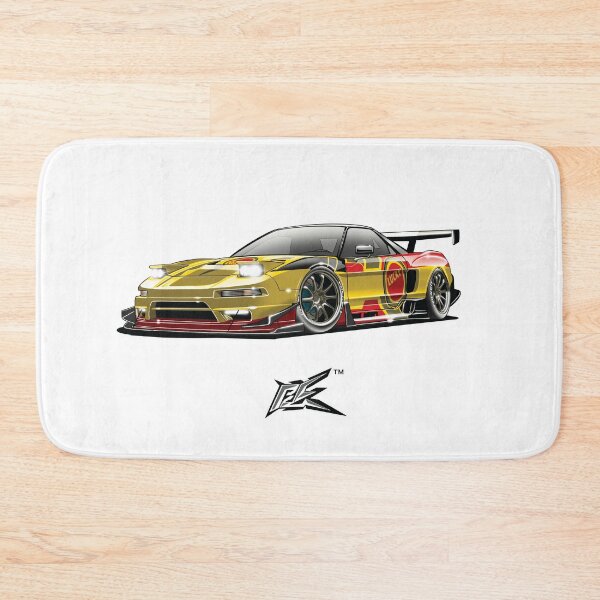 Item preview, nsx with lucky livery yellow  designed and sold by NaquashM.