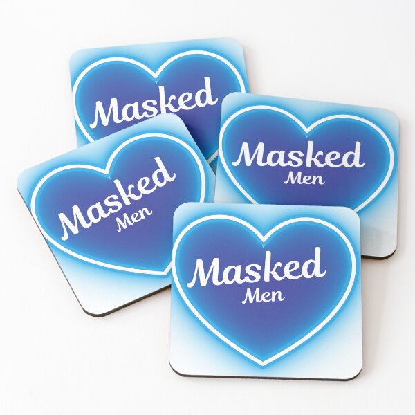 Item preview, Masked men designed and sold by Plot Twist Sisters.