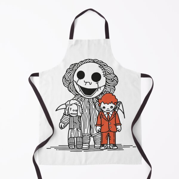 Item preview, Creepy Horror Clown, Haunted Doll & Demon – Dark Halloween Art Design designed and sold by EvelinZ.