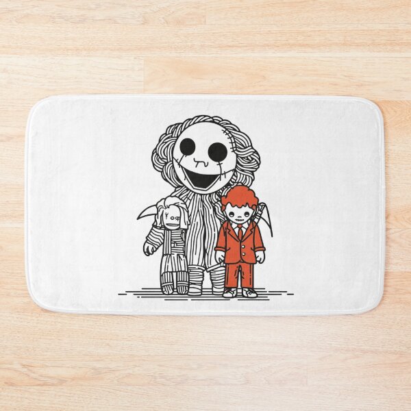 Item preview, Creepy Horror Clown, Haunted Doll & Demon – Dark Halloween Art Design designed and sold by EvelinZ.