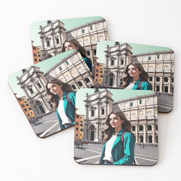 Item preview, Front selfie in Rome  designed and sold by  Bride of the desert.