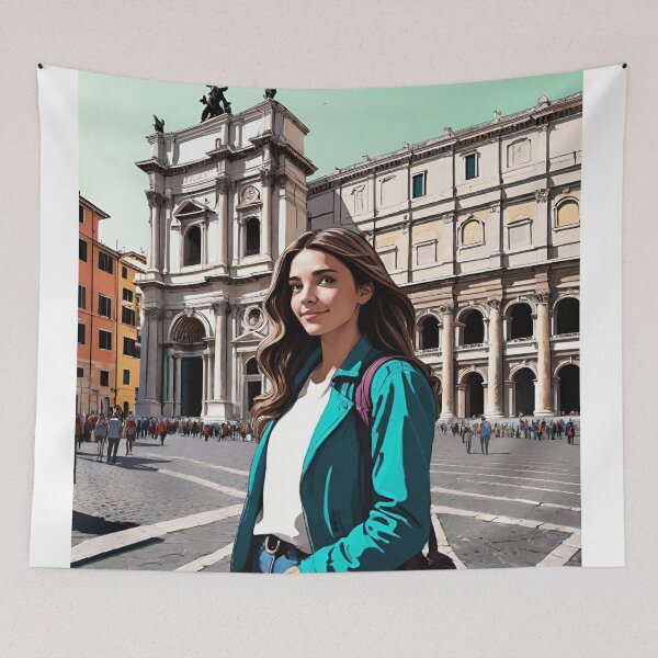 Item preview, Front selfie in Rome  designed and sold by  Bride of the desert.