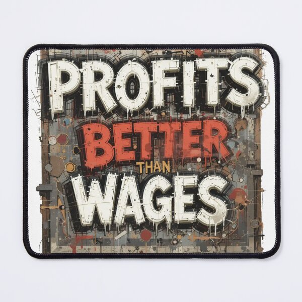 Item preview, Profits Are Better Than Wages v2 designed and sold by KriticalDesigns.