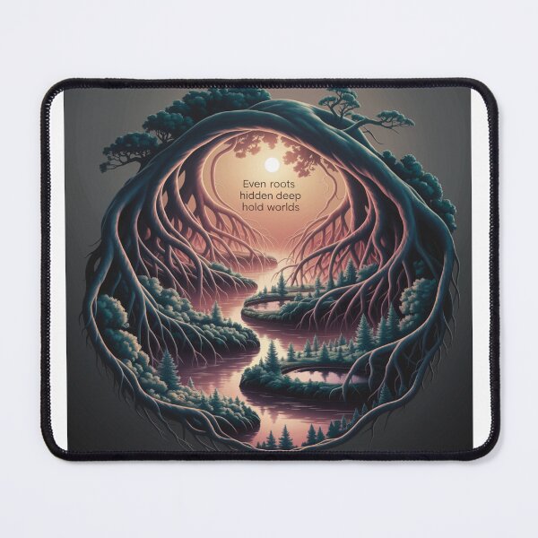 Item preview, Hidden Worlds – Root Metaphor Sticker designed and sold by MoodtypeS25.