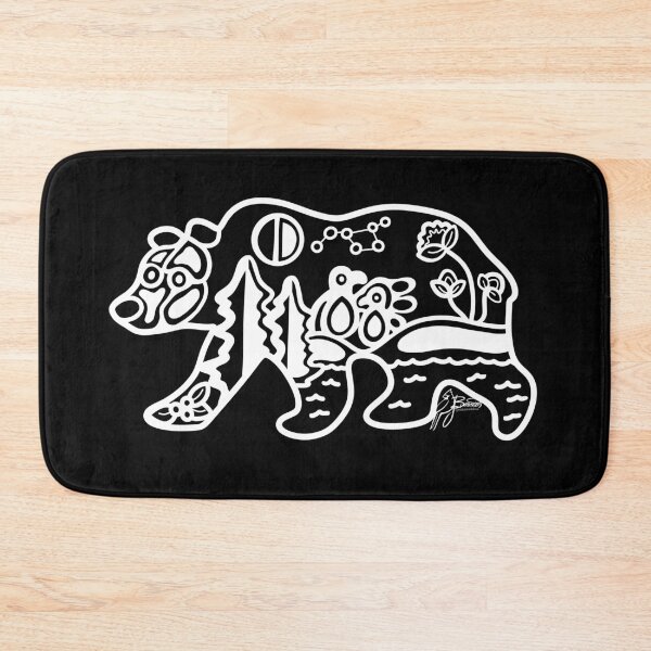 Item preview, Bear 7GT White Outline designed and sold by Miskobineshii.