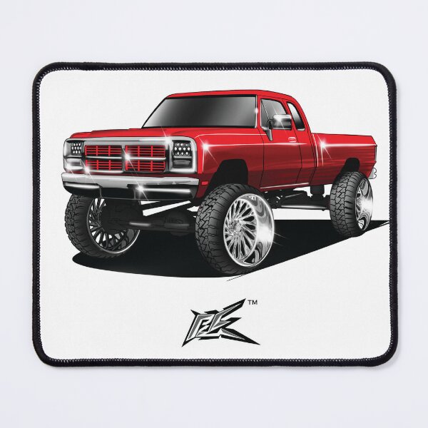 Item preview, first gen lifted truck red designed and sold by NaquashM.