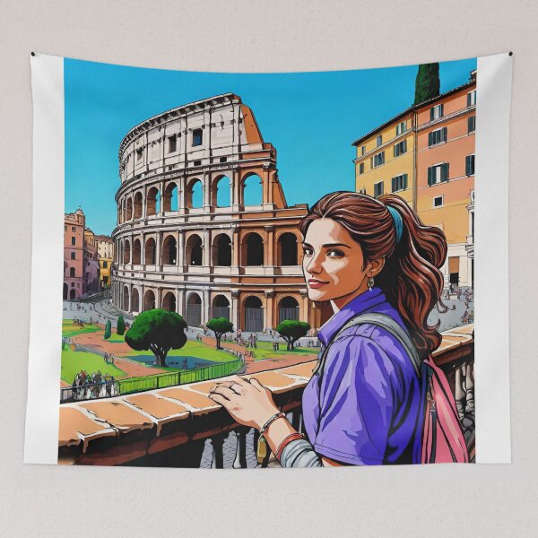 Item preview, Front selfie in Rome  designed and sold by  Bride of the desert.