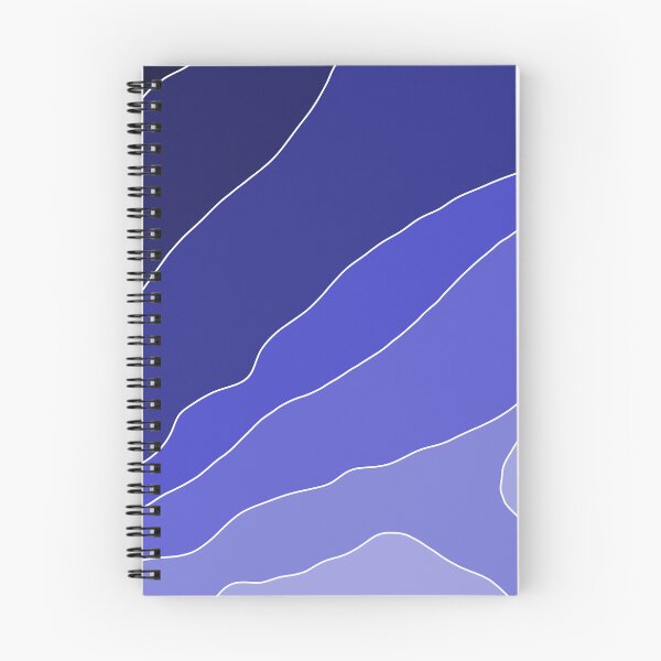 Item preview, Modern blue wave pattern  designed and sold by TAbstractDesign.