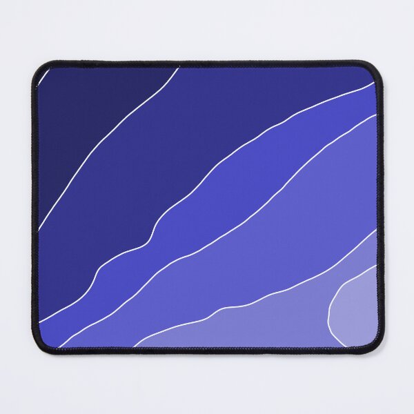 Item preview, Modern blue wave pattern designed and sold by TAbstractDesign.