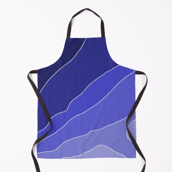 Item preview, Modern blue wave pattern  designed and sold by TAbstractDesign.