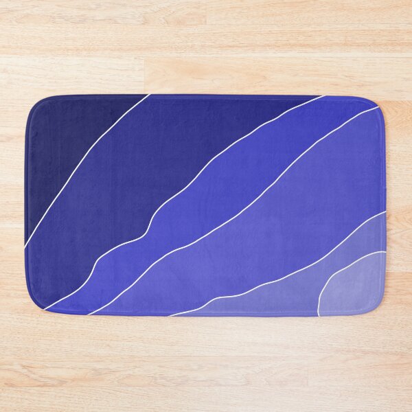 Item preview, Modern blue wave pattern  designed and sold by TAbstractDesign.