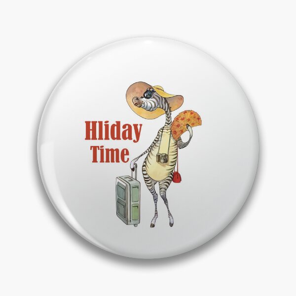Item preview, Cool Zebra on Holiday Vacation designed and sold by artistcamellia.