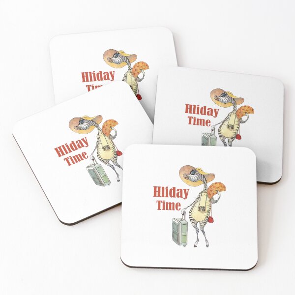 Item preview, Cool Zebra on Holiday Vacation designed and sold by artistcamellia.