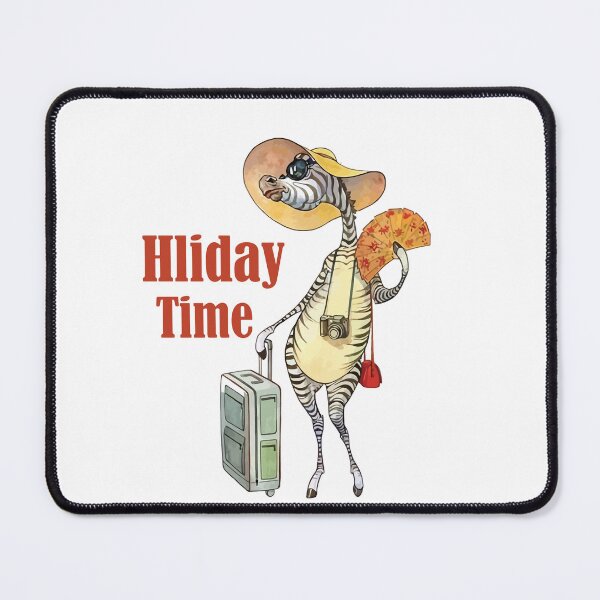 Item preview, Cool Zebra on Holiday Vacation designed and sold by artistcamellia.