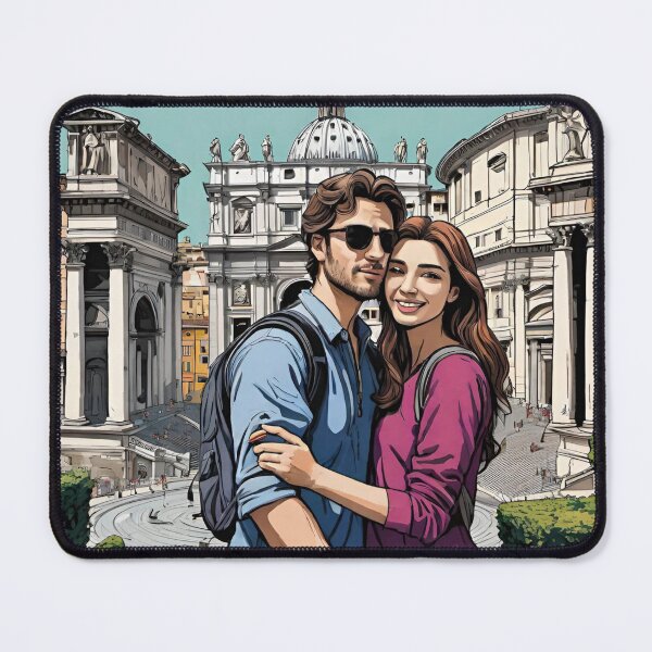 Item preview, Two lovers meet in Rome designed and sold by  Bride of the desert.