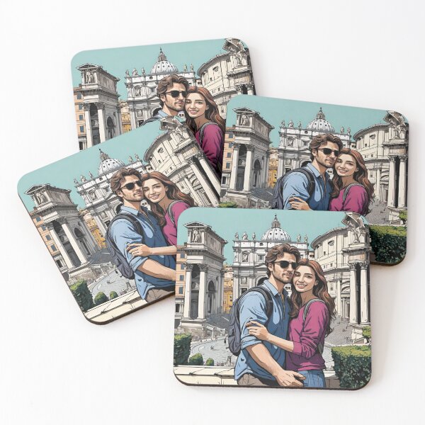 Item preview, Two lovers meet in Rome designed and sold by  Bride of the desert.