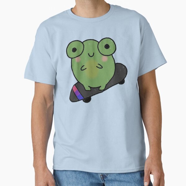Item preview, Bisexual Skateboarding Froggy designed and sold by AnnabethQuinn.