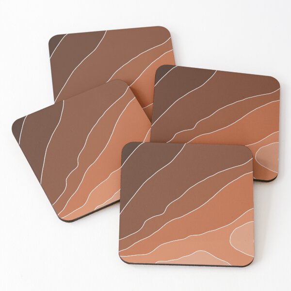 Item preview, Modern orange wave pattern designed and sold by TAbstractDesign.