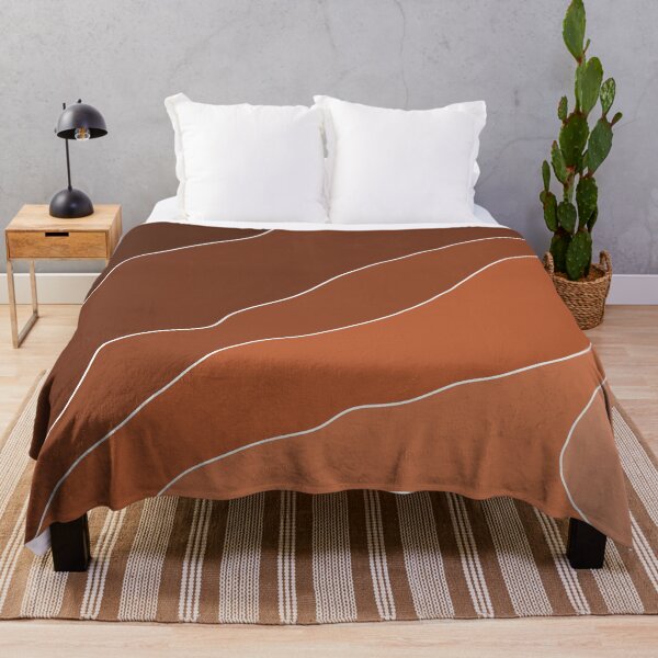 Item preview, Modern orange wave pattern designed and sold by TAbstractDesign.