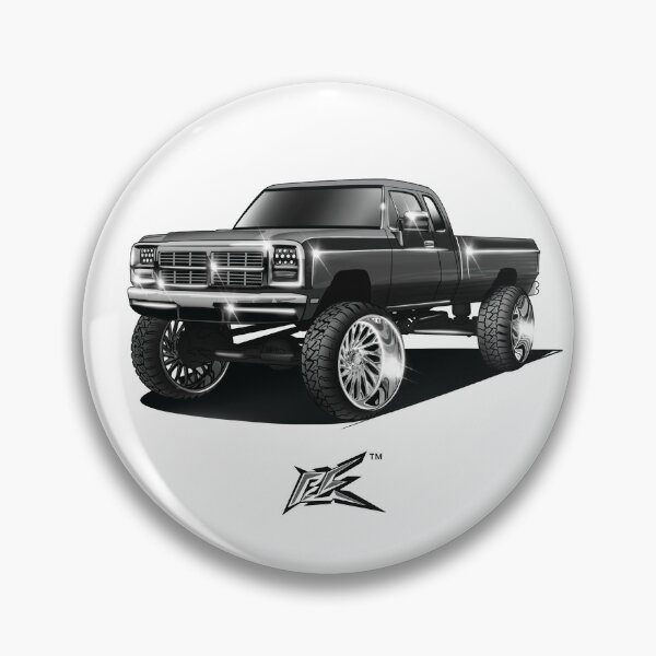 Item preview, first gen lifted truck gray  designed and sold by NaquashM.