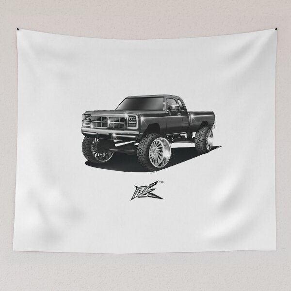 Item preview, first gen lifted truck gray  designed and sold by NaquashM.