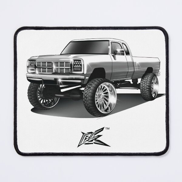 Item preview, first gen lifted truck white designed and sold by NaquashM.