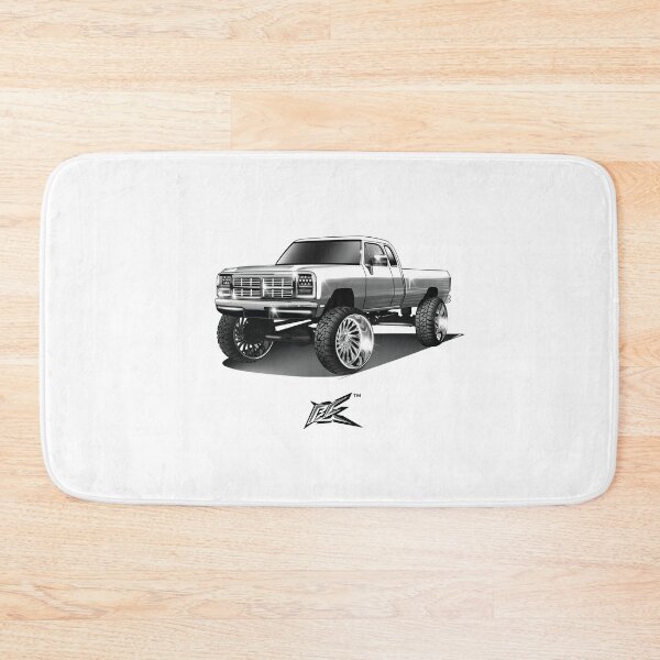 Item preview, first gen lifted truck white  designed and sold by NaquashM.