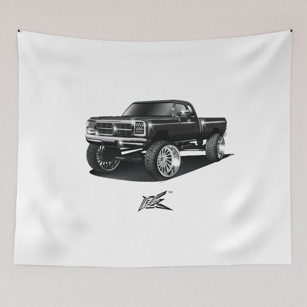 Item preview, first gen lifted truck black  designed and sold by NaquashM.