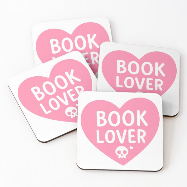 Item preview, Book Lover Cute Heart  designed and sold by FarieArt.