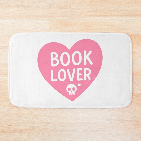 Item preview, Book Lover Cute Heart  designed and sold by FarieArt.