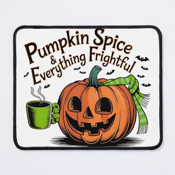 Item preview, Pumpkin Spice and Everything Frightful Coffee Halloween Tee 02 designed and sold by GIRmade.