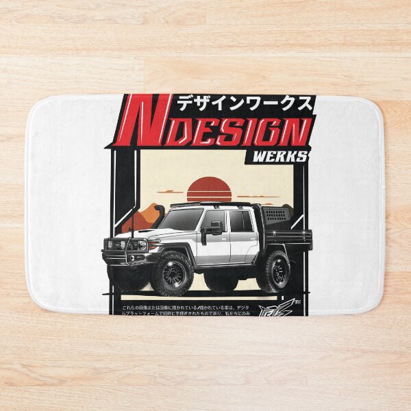Item preview, land cruiser gxl j79 ute white   designed and sold by NaquashM.