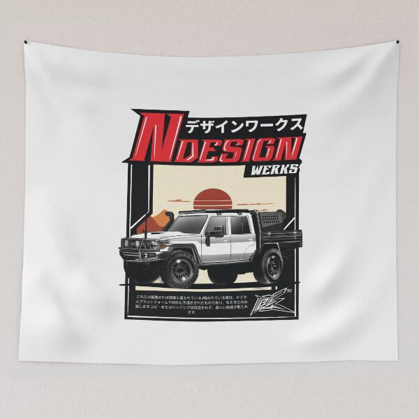 Item preview, land cruiser gxl j79 ute white   designed and sold by NaquashM.