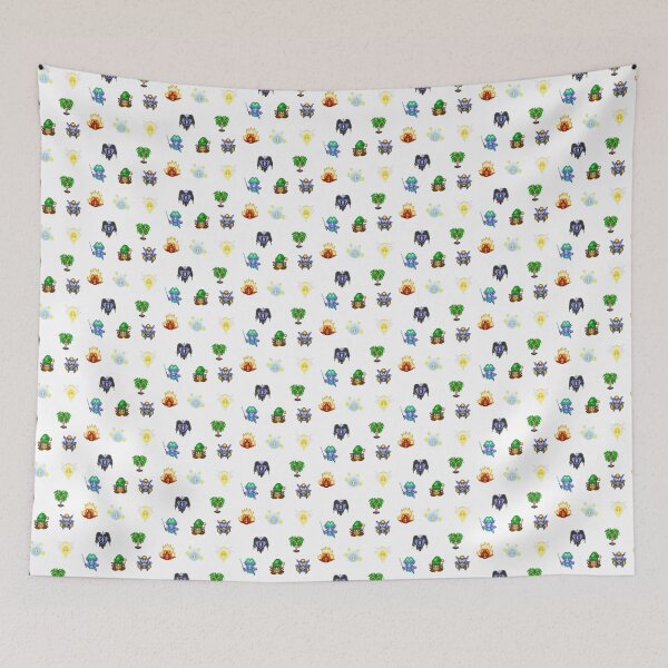 Item preview, Secret Of Mana Magic Sprites pattern designed and sold by SillyFun.