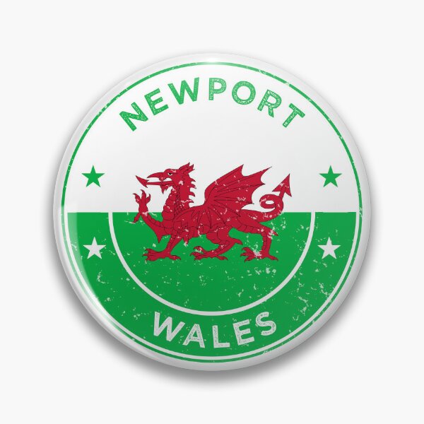 Item preview, Newport Wales City Skyline & Welsh Heritage Design designed and sold by ArtByKatti.
