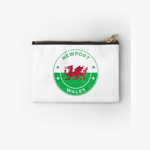 Item preview, Newport Wales City Skyline & Welsh Heritage Design designed and sold by ArtByKatti.