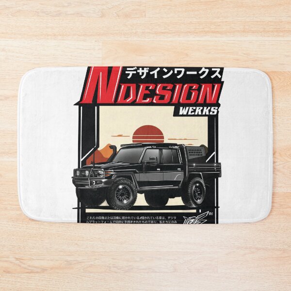 Item preview, land cruiser gxl j79 ute black  designed and sold by NaquashM.