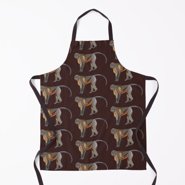 Item preview, G is for Golden Bellied Mangabey , Golden-bellied Mangabey | Primate Keeper & Zookeeper Wildlife Design designed and sold by PrettylittlepastelUk.