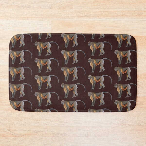 Item preview, G is for Golden Bellied Mangabey , Golden-bellied Mangabey | Primate Keeper & Zookeeper Wildlife Design designed and sold by PrettylittlepastelUk.
