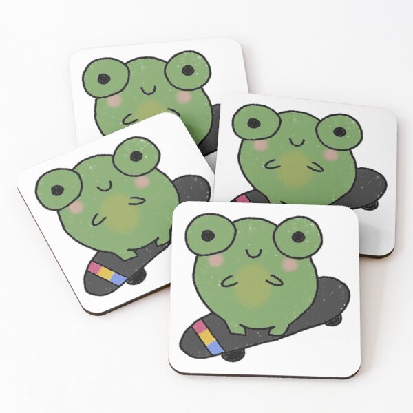 Item preview, Pan-sexual Skateboarding Froggy designed and sold by AnnabethQuinn.