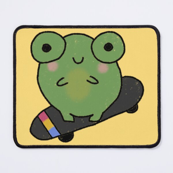 Item preview, Pan-sexual Skateboarding Froggy designed and sold by AnnabethQuinn.