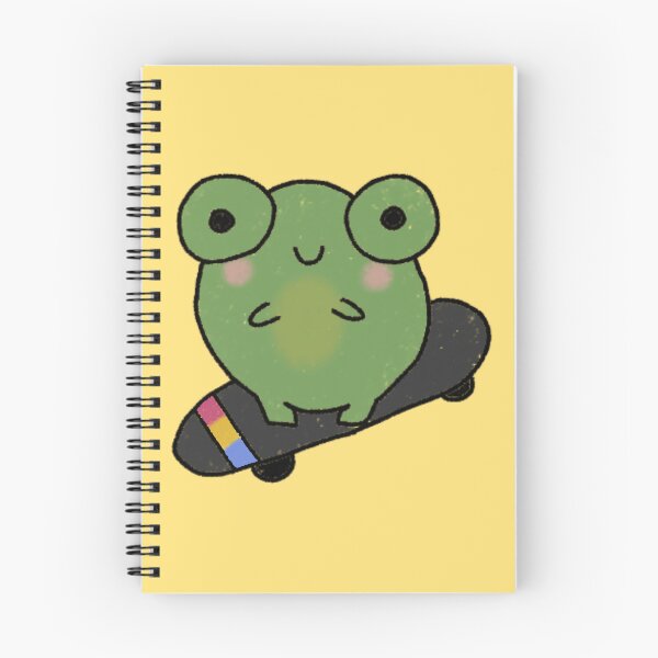 Item preview, Pan-sexual Skateboarding Froggy designed and sold by AnnabethQuinn.
