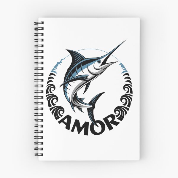 Item preview, Marlin Tribal Love – Blue Marlin with Tribal Design and Inspirational Message designed and sold by FusiTink.