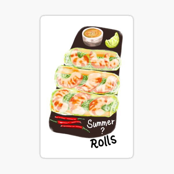 Item preview, Summer? Summer Rolls. designed and sold by Sunnyside Studios.