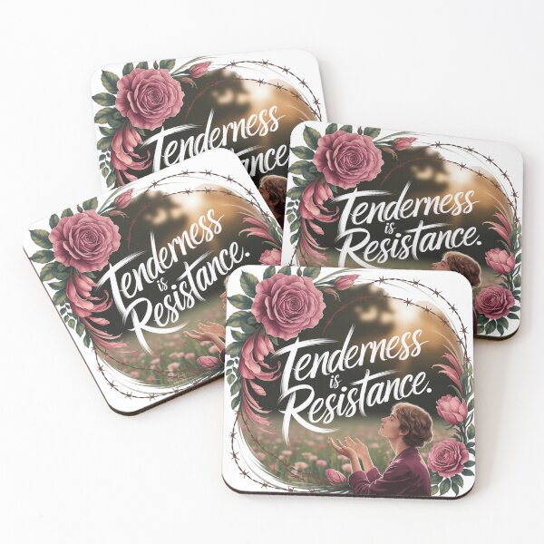 Item preview, Tenderness Is Resistance – Empowerment Sticker designed and sold by MoodtypeS25.
